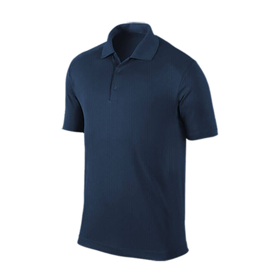 blue dri fit polo shirt